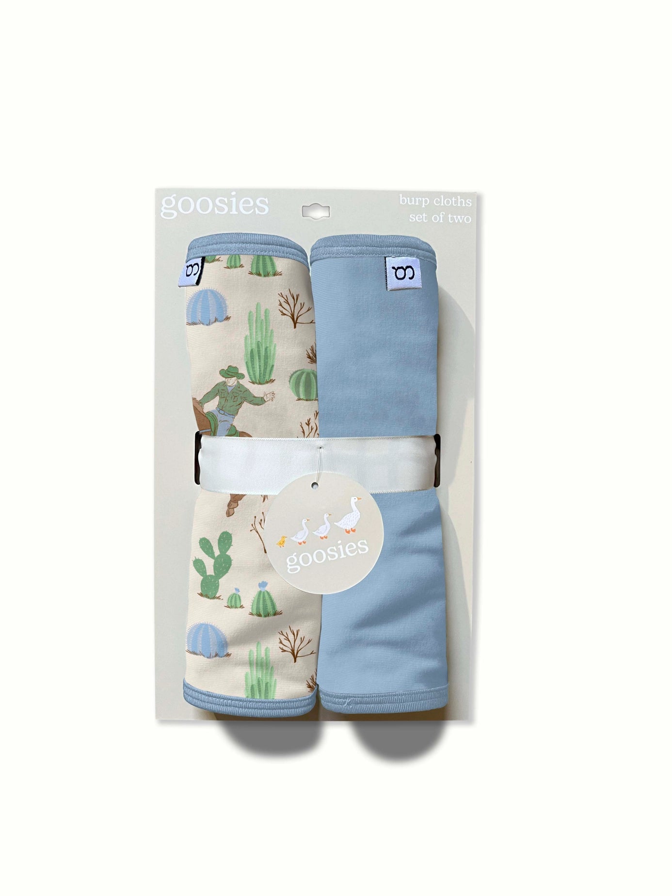 Saddle Up, Cowboy Toile- Burp Cloth