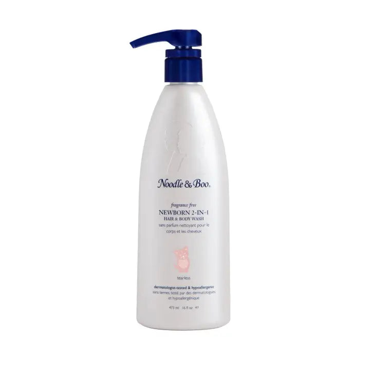 Newborn 2-in-1 Hair & Body Wash, Fragrance-Free, 16 oz
