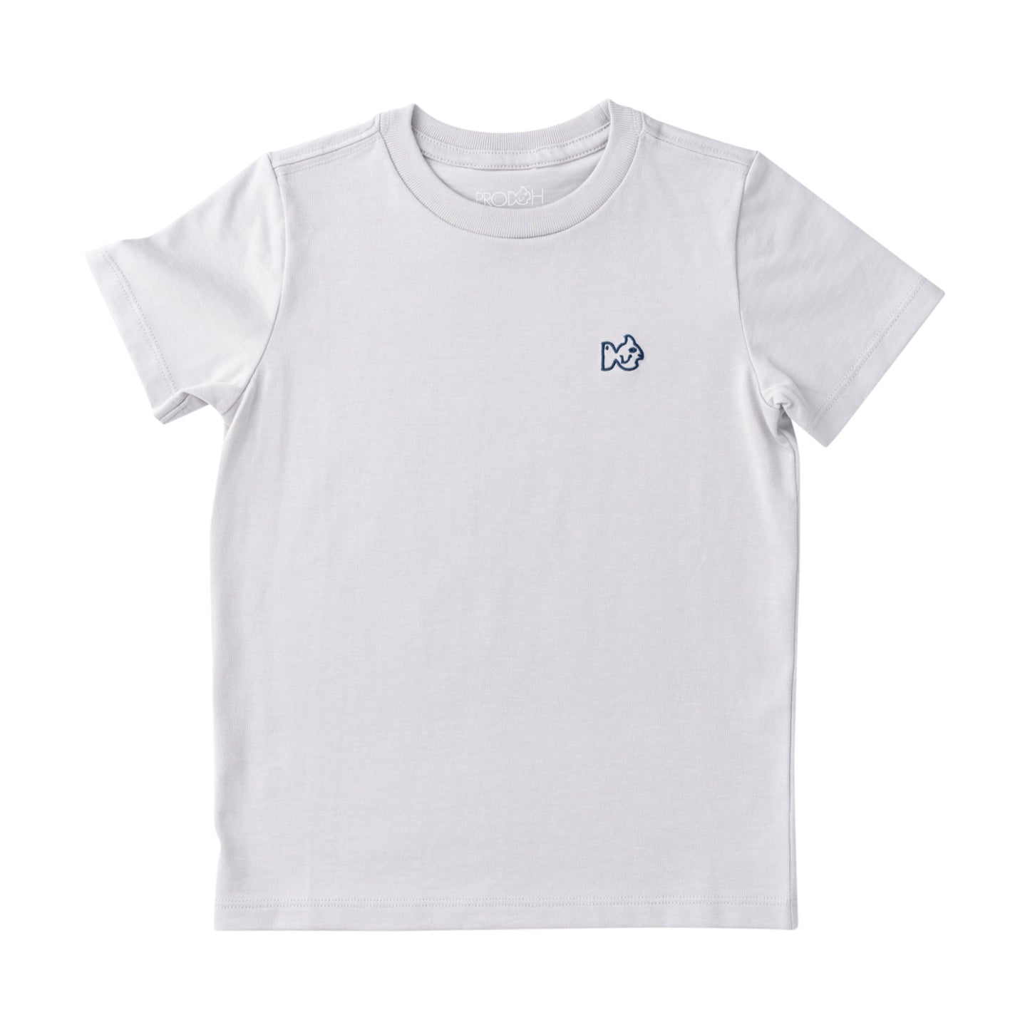Kids' Short Sleeve Cotton T-shirt in Micro Chip