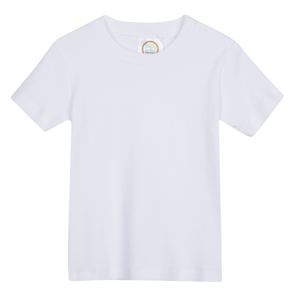 Boy's Short Sleeve- White