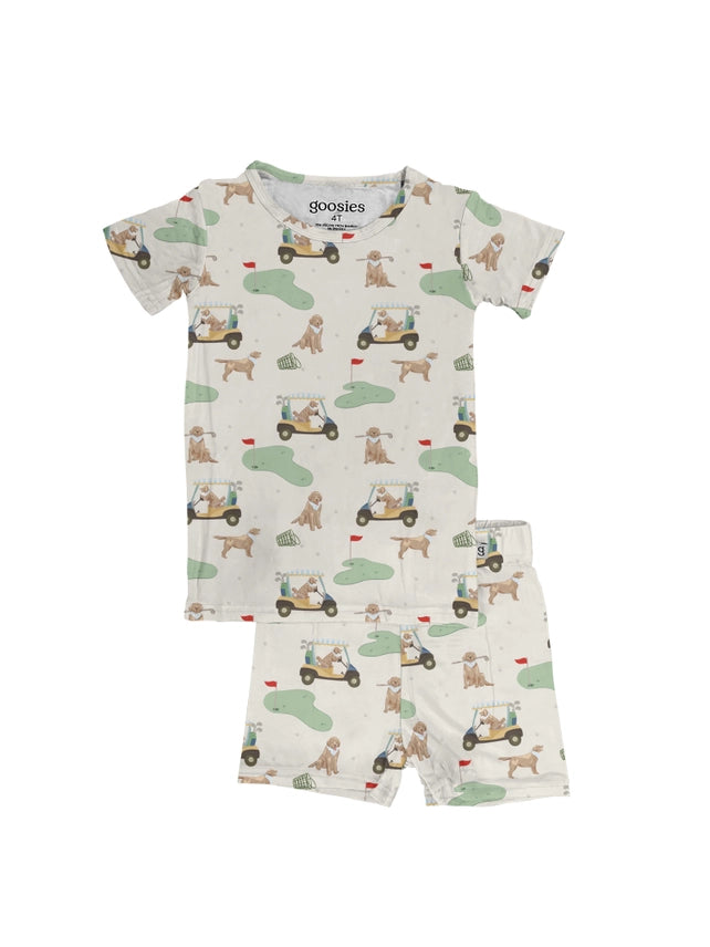 Barks & Birdies Short Sleeve 2pc Toddler Pjs