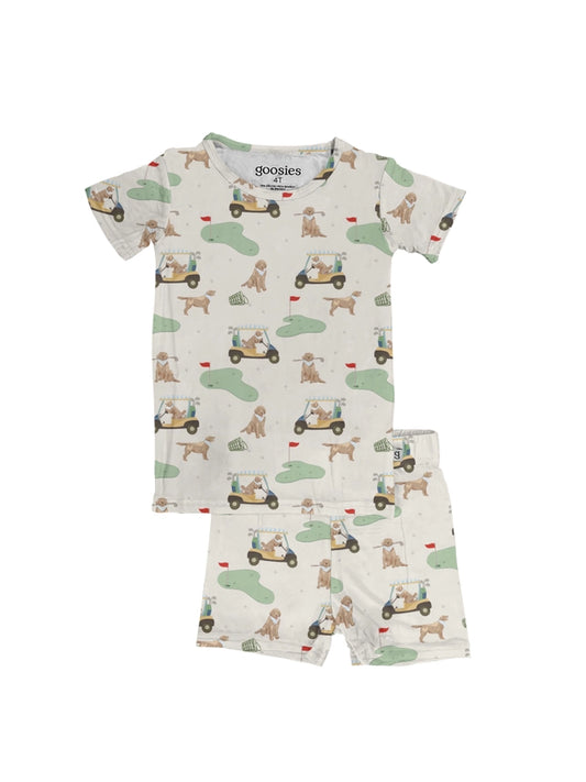 Barks & Birdies Short Sleeve 2pc Toddler Pjs