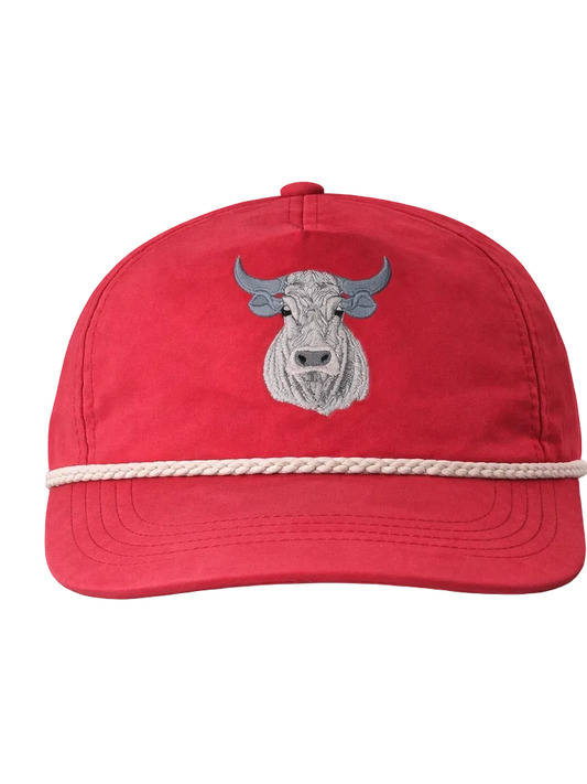 Bull Rope Cap, Red
