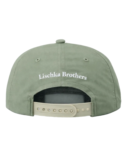 Flying Mallard Duck Rope Cap in Olive Green