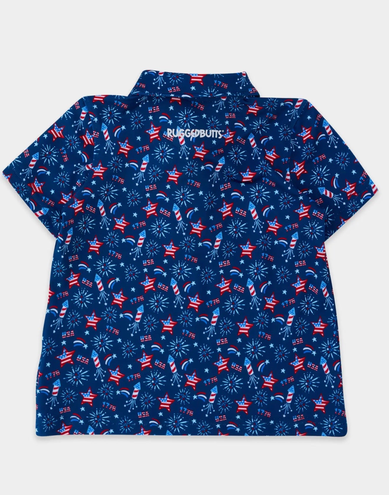 Red White & Boom SS Performance Polo
