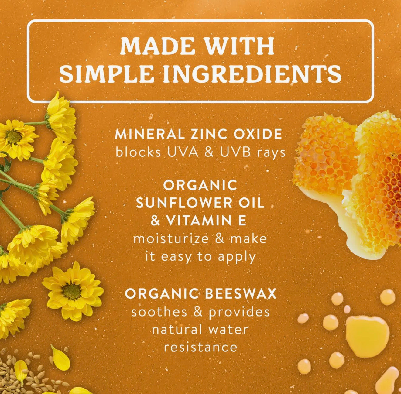 Badger Kids Mineral Sunscreen Face Stick Spf 35