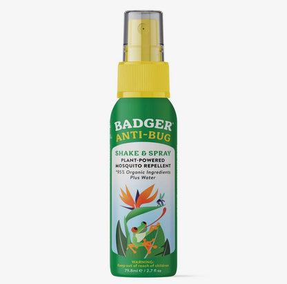 Badger Bug Spray, Mosquito Repellent, Organic & Deet-Free