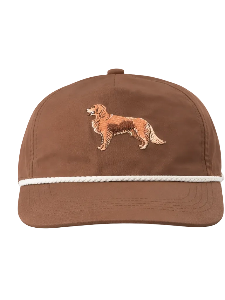 Golden Retriever Rope Cap in Bronze