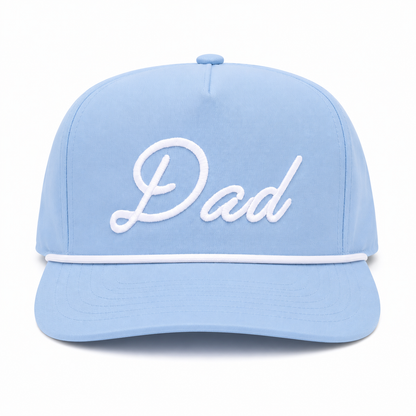 Dad Trucker Hat - Light Blue Performance