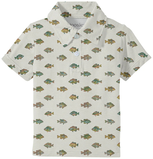 Lake Fish - Short Sleeve Polo Shirt