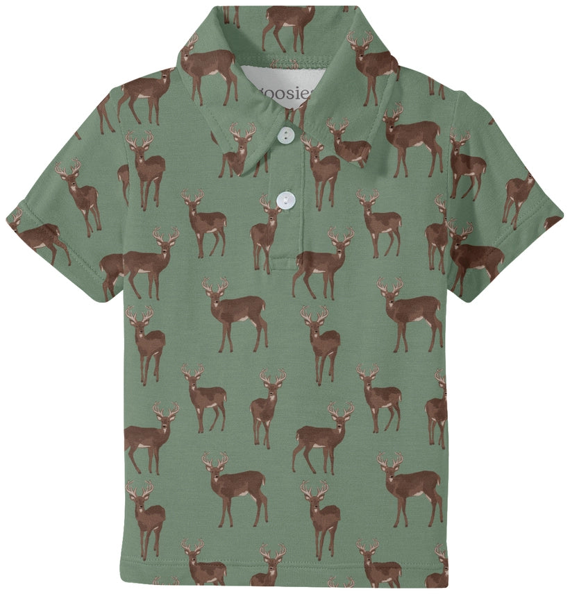 Short Sleeve Polo - Deer