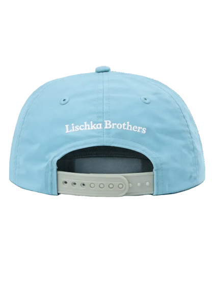 Speckled Trout Rope Cap in Aqua