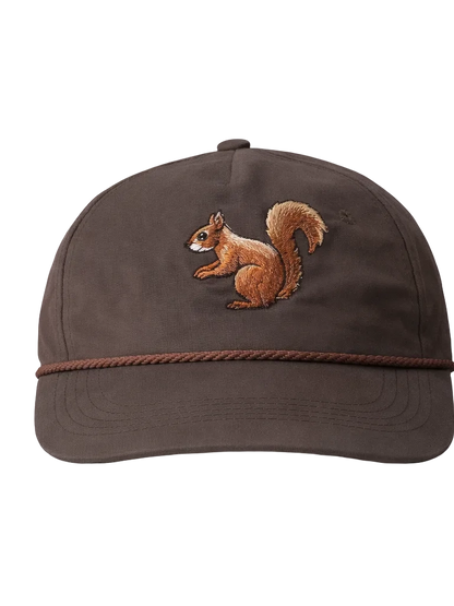 Squirrel Rope Cap, Brown