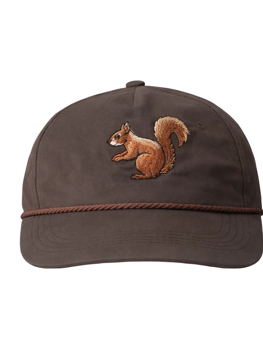 Squirrel Rope Cap, Brown