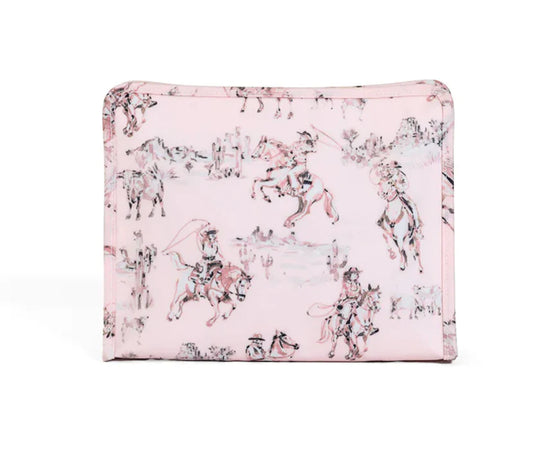 ROADIE LARGE Zip Pouch - COWGIRL TOILE