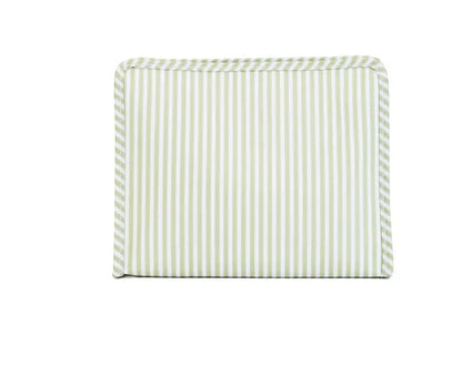 ROADIE LARGE Zip Pouch - PIMLICO STRIPE SAGE