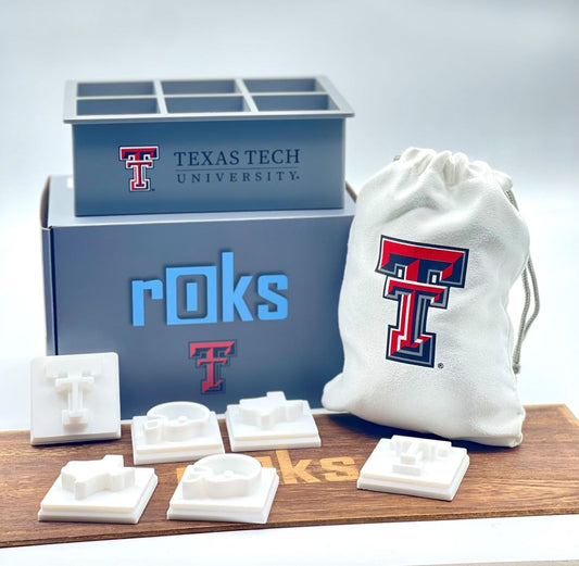 Texas Tech Custom Cocktail Ice Tray - Bundle