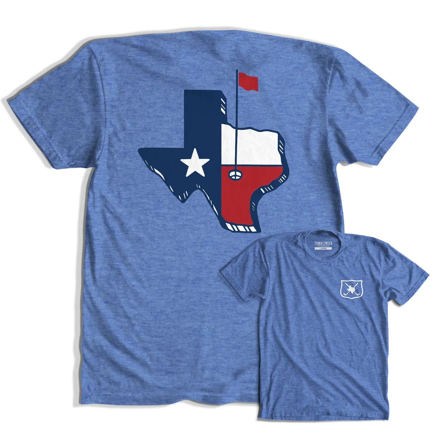 Texas Golf Flag Tee