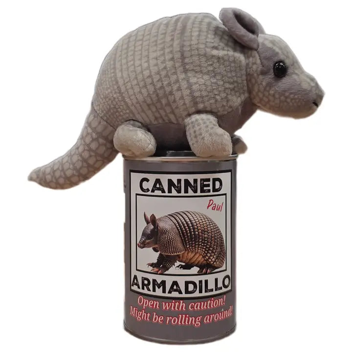 Canned Armadillo | Stuffed Animal Plush