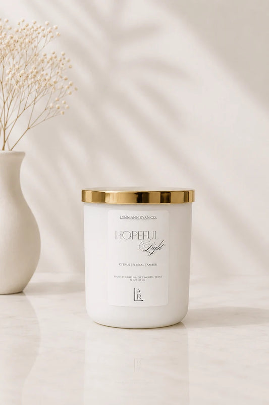 12oz Candle - Hopeful Light