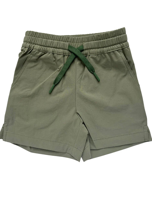 The Play Short - Tan/Olive